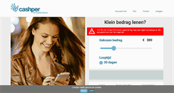 Desktop Screenshot of cashper.nl